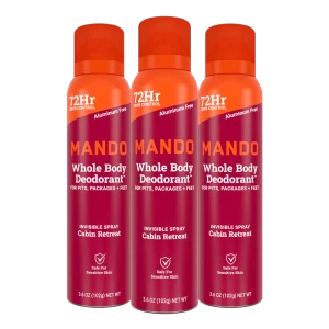 Invisible Spray Deodorant 3-Pack –